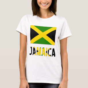 Jamaica Flag & Word T-Shirt