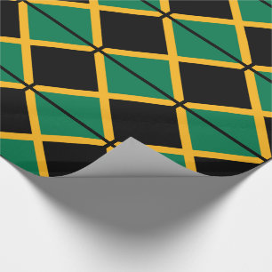 Jamaica Flag Wrapping Paper