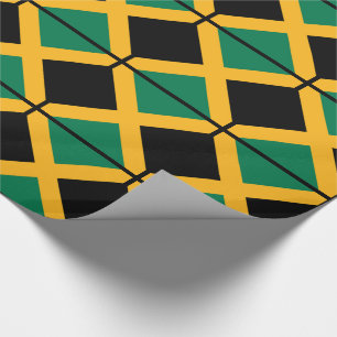 Jamaica Flag Wrapping Paper