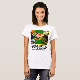 JAMAICA FOR LOVERS. Women's Basic T-Shirt