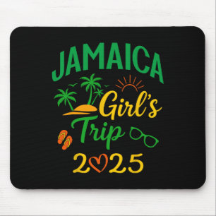 Jamaica Girls Trip 2025-cool Caribbean Vacation Ma Mouse Pad
