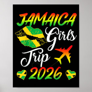 Jamaica Girls Trip 2026 Jamaica Summer Vacation Poster