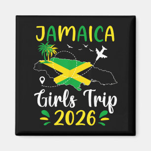 Jamaica Girls Trip 2026 Summer Vacay Weekend Trip Magnet