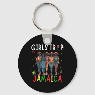 Jamaica Girls Trip Holiday Party Funny Jamaica Key Ring