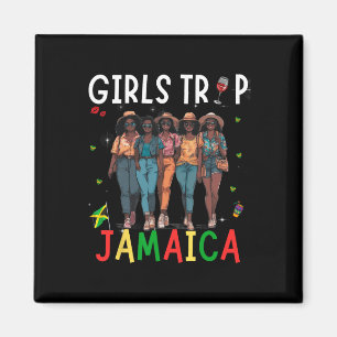 Jamaica Girls Trip Holiday Party Funny Jamaica Magnet