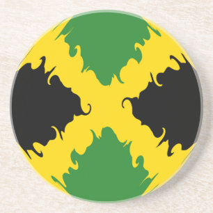 Jamaica Gnarly Flag Coaster