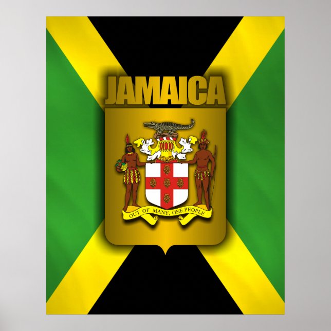 Jamaica Gold Label Posters & Prints (Front)