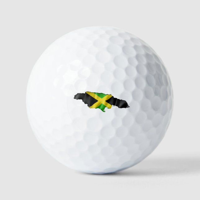 Jamaica  golf balls (Front)