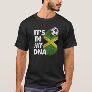 Jamaica In My Dna Jamaican Flag Team Jamaica T-Shirt