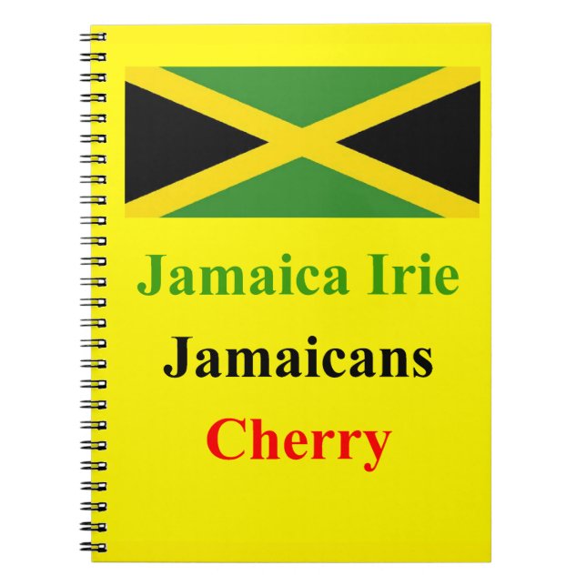 Jamaica irie notebook (Front)