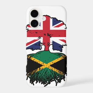 Jamaica Jamaican British UK Tree Roots Flag