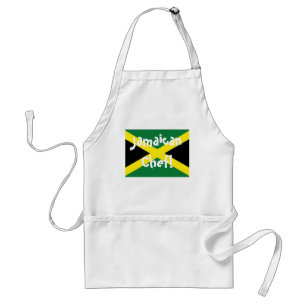 Jamaica jamaican Chef flag apron