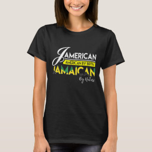 Jamaica Jamerican Jamaican American Jamaica Flag C T-Shirt