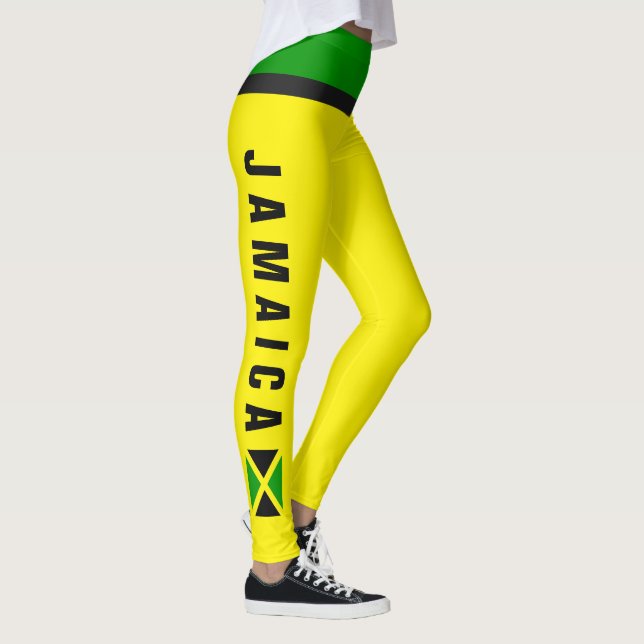 Jamaica Leggings | Mini Flag (Right)