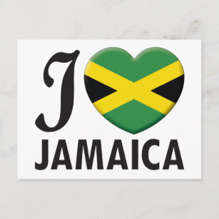 Jamaica Love Postcard