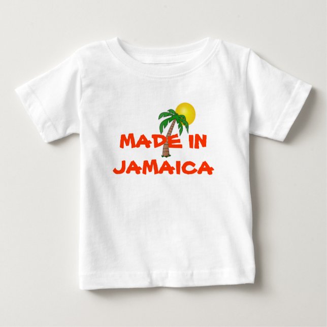 JAMAICA: "Made in Jamaica" baby shirt (Front)