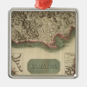 Jamaica Metal Ornament