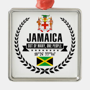 Jamaica Metal Ornament
