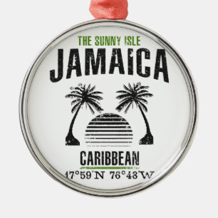 Jamaica Metal Tree Decoration