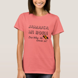 Jamaica MI  Born T-Shirt