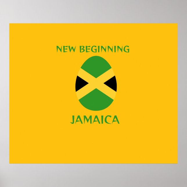 Jamaica new beginning poster (Front)