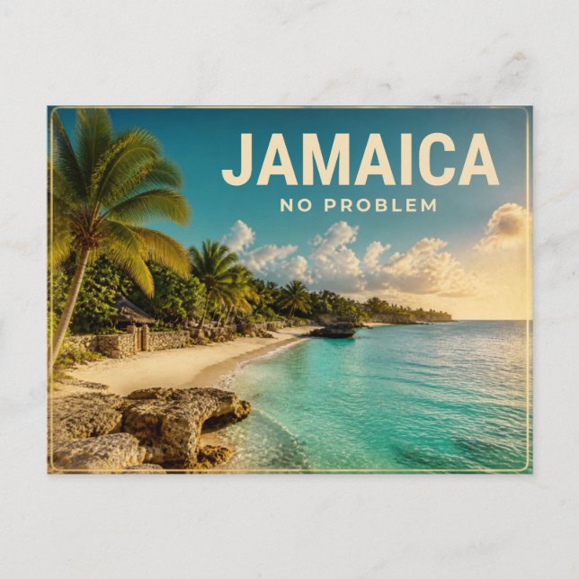 Jamaica No Problem Postcard (Front)