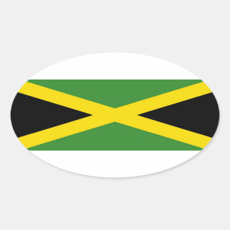 JAMAICA OVAL STICKER