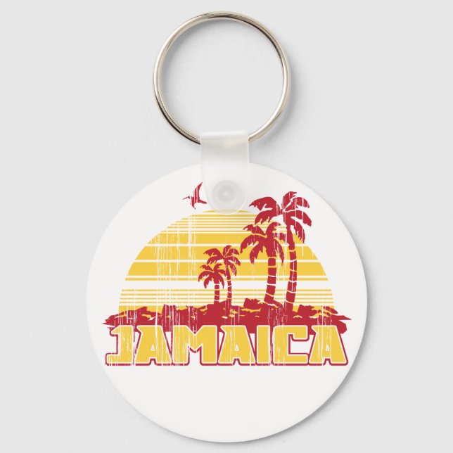 Jamaica Paradise Key Ring (Front)