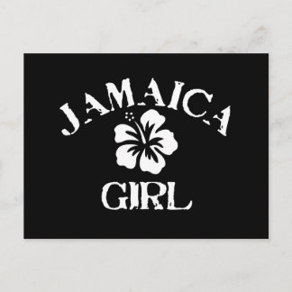 Jamaica Pink Girl Postcard