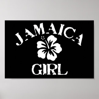 Jamaica Pink Girl Poster