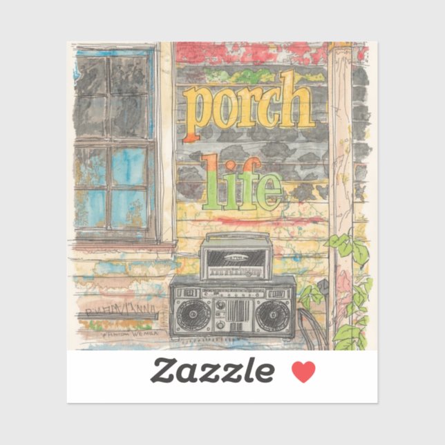 Jamaica porch life  (Sheet)