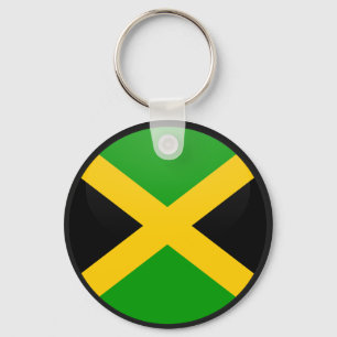 Jamaica quality Flag Circle Key Ring