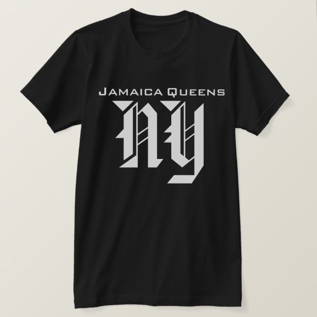 Jamaica Queens T-Shirt (Design Front)