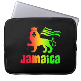 Jamaica Rasta Lion Laptop Sleeve