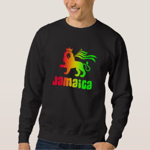 Jamaica Rasta Lion  Sweatshirt