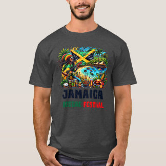Jamaica Reggae Festival funny T-Shirt