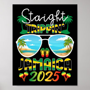 Jamaica Reunion Family Friends Trip 2025 Birthday Poster
