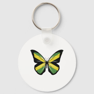 Jamaica Ripped Flag Key Ring