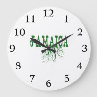 Jamaica Rooted Green Tree Roots Jamaican Word Art