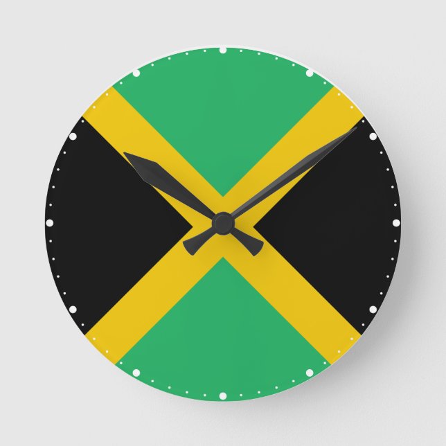 Jamaica Round Clock (Front)
