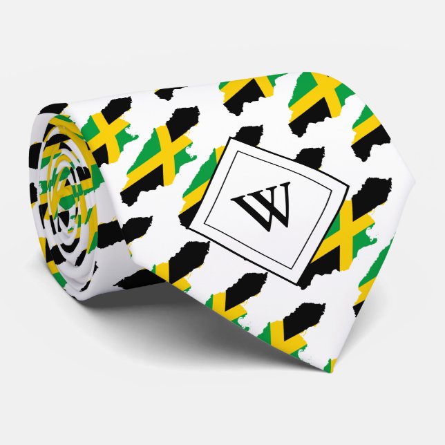 JAMAICA Scripture | Christian J3:16 | Monogram Tie (Rolled)