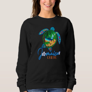 Jamaica Sea Turtle Caribe Vacation Family Trip Sweatshirt