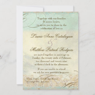 Jamaica Sea Turtle Modern Coastal Ocean Beach Invitation