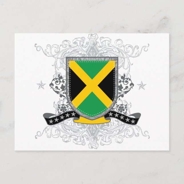 Jamaica Shield 2 Postcard (Front)