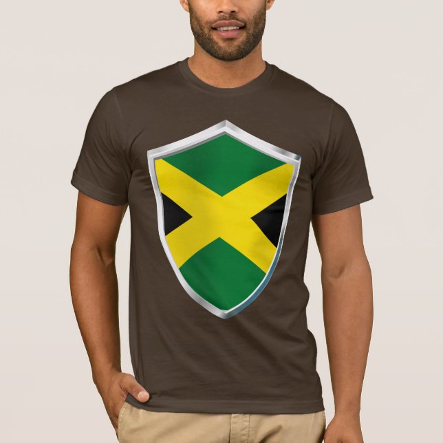 Jamaica Shield T-Shirt (Front)