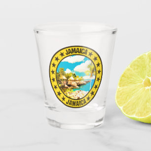 Jamaica                                            shot glass