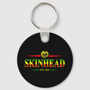 Jamaica Skinhead 1969 Key Ring