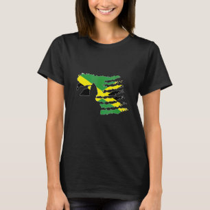 Jamaica Soldier Salute Veteran Patriot T-Shirt