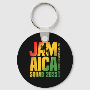 Jamaica Squad 2025 Graduation Trip Family Vacation Key Ring
