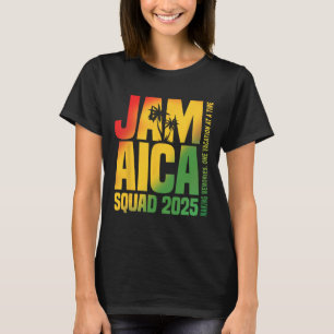 Jamaica Squad 2025 Graduation Trip Family Vacation T-Shirt